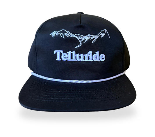 Telluride Lift Line Black Hat