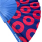 Fishman Donut Hand Fan Blue