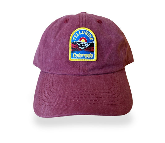 Telluride Colorado Red Dad Hat