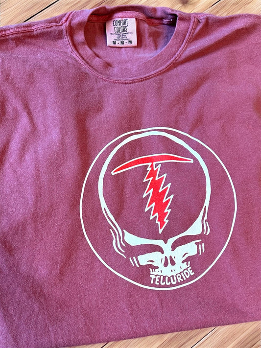 Telluride T Bolt Ride Shirt - Crimson