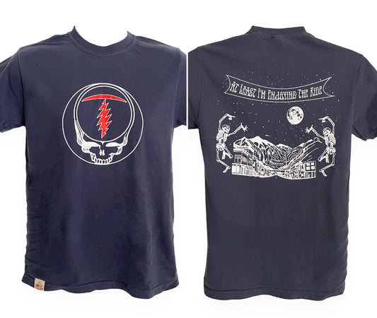 Telluride T Bolt Shirt Cotton Navy Blue