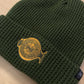 Timber Fish Waffle Knit Beanie Hat