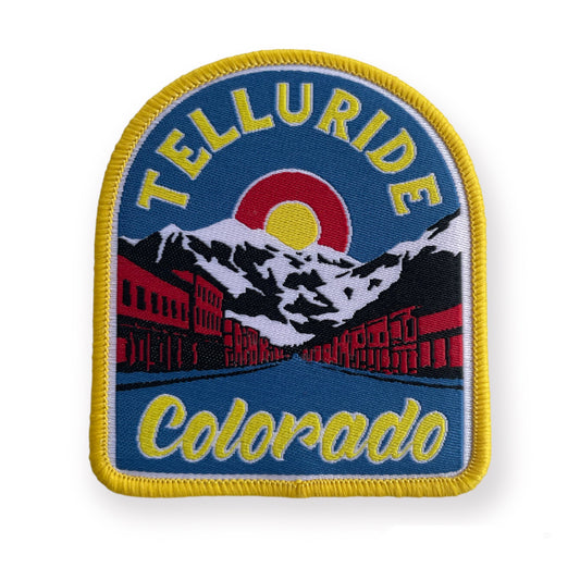 Telluride Colorado Woven Patch