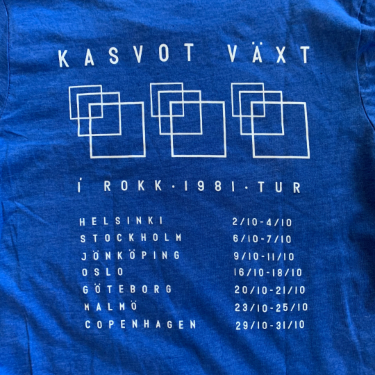 Kasvot Vax Tour Shirt