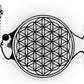 Mandala Fish Sticker Clear Black (2)