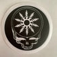 Dead Skull Snowflake Sticker (2)