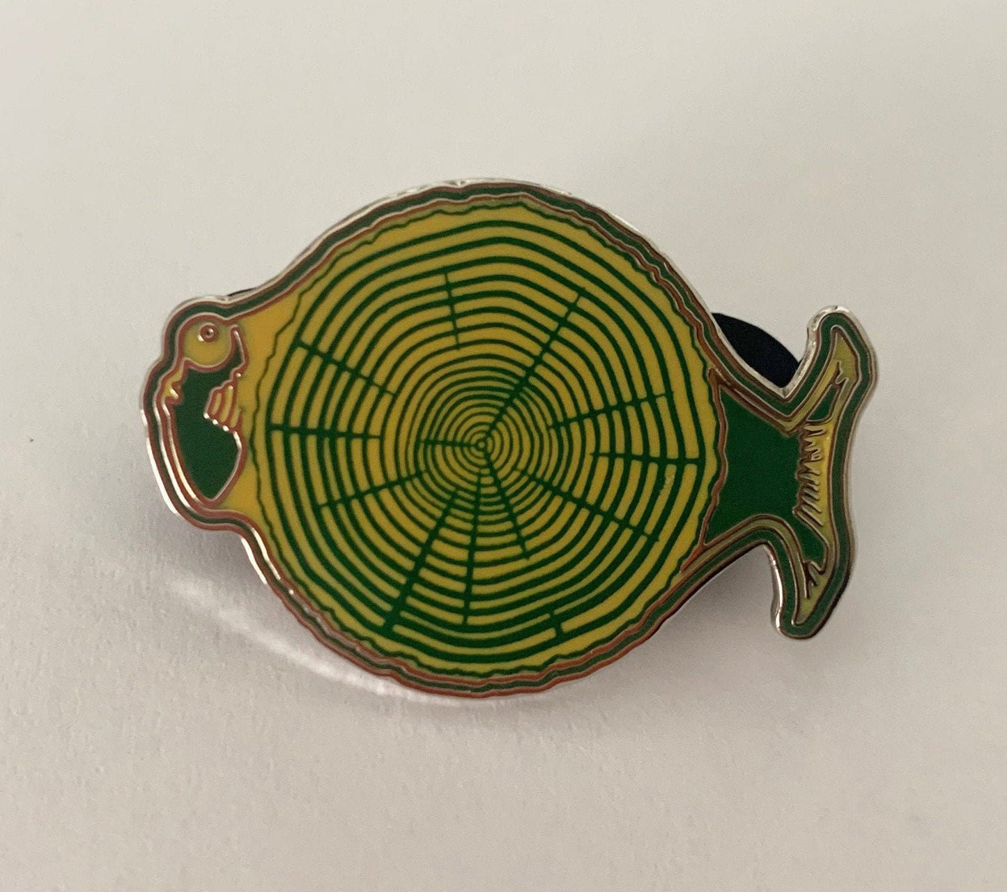 Timber Fish Pin