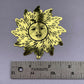 Dead Bolt Orange Sunshine Stickers Gold (2)