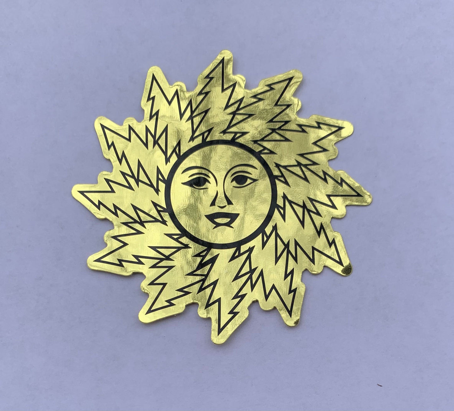 Dead Bolt Orange Sunshine Stickers (2)