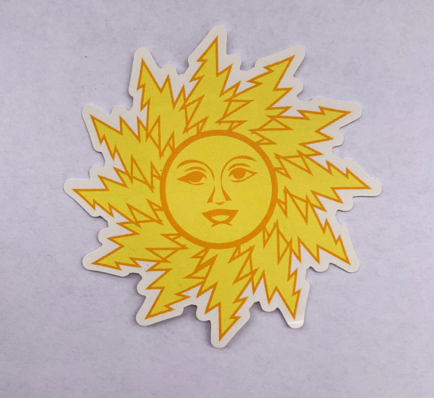 Dead Bolt Orange Sunshine Stickers (2)