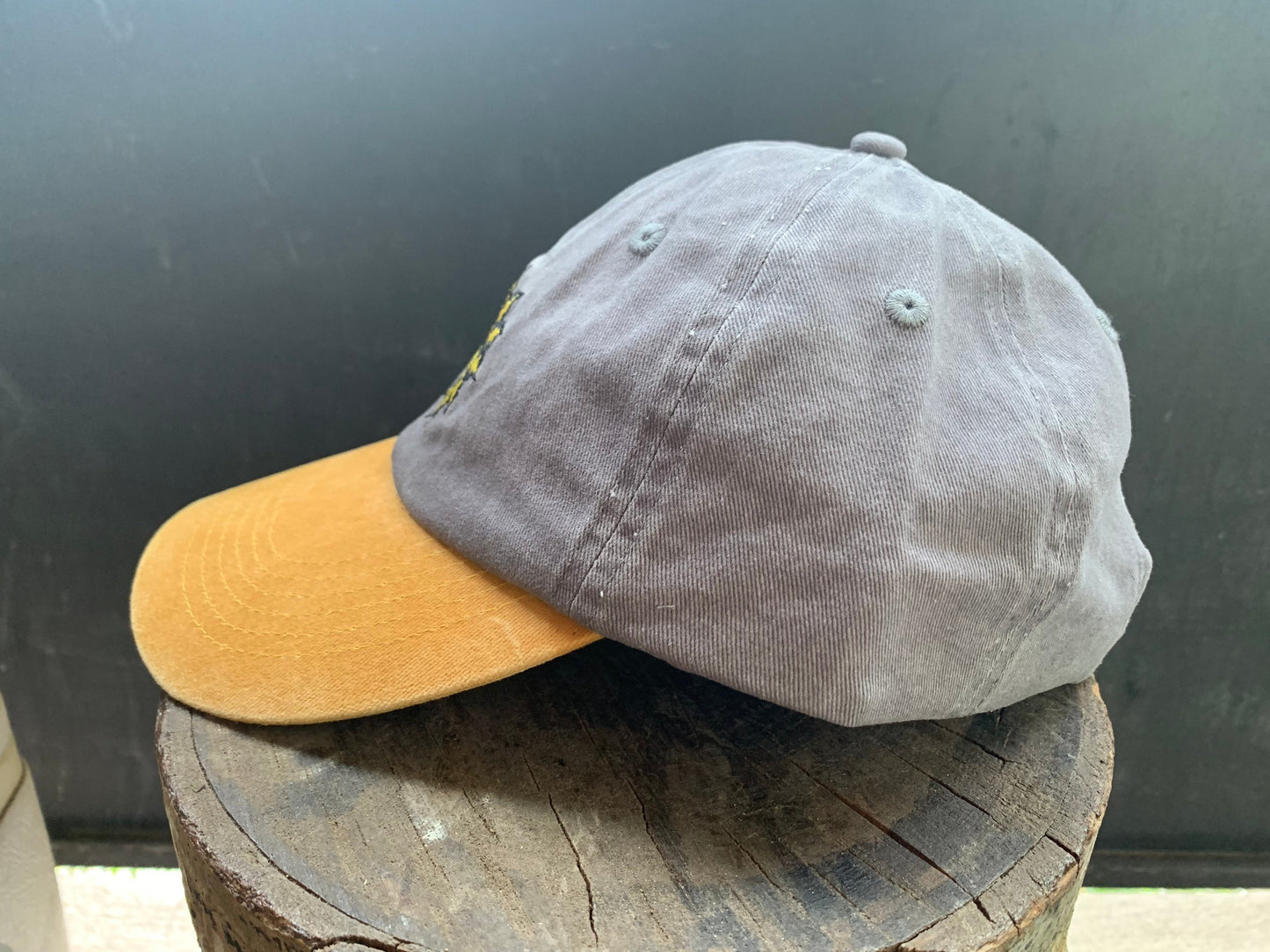 Orange Sunshine Sun Bolt Dad Hat