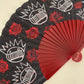 Ween Roses Are Free Hand Fan