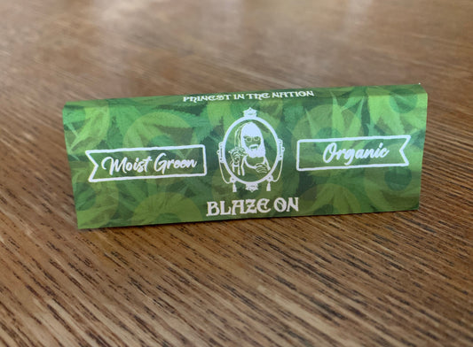 Blaze On Rolling Papers Organic Hemp