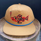 Native Fish Canvas Hat- Tan