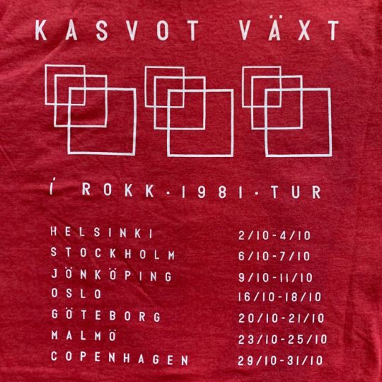 Kasvot Vax Tour Shirt